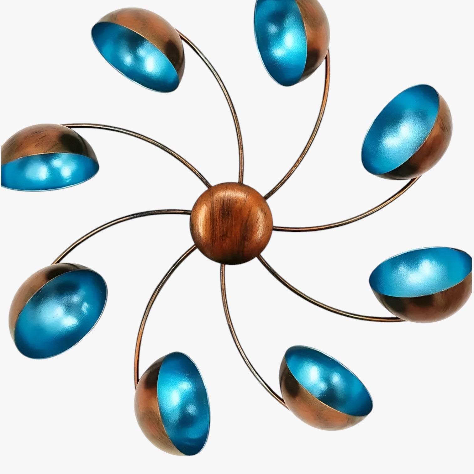Colorful Metal Wind Spinner for Garden