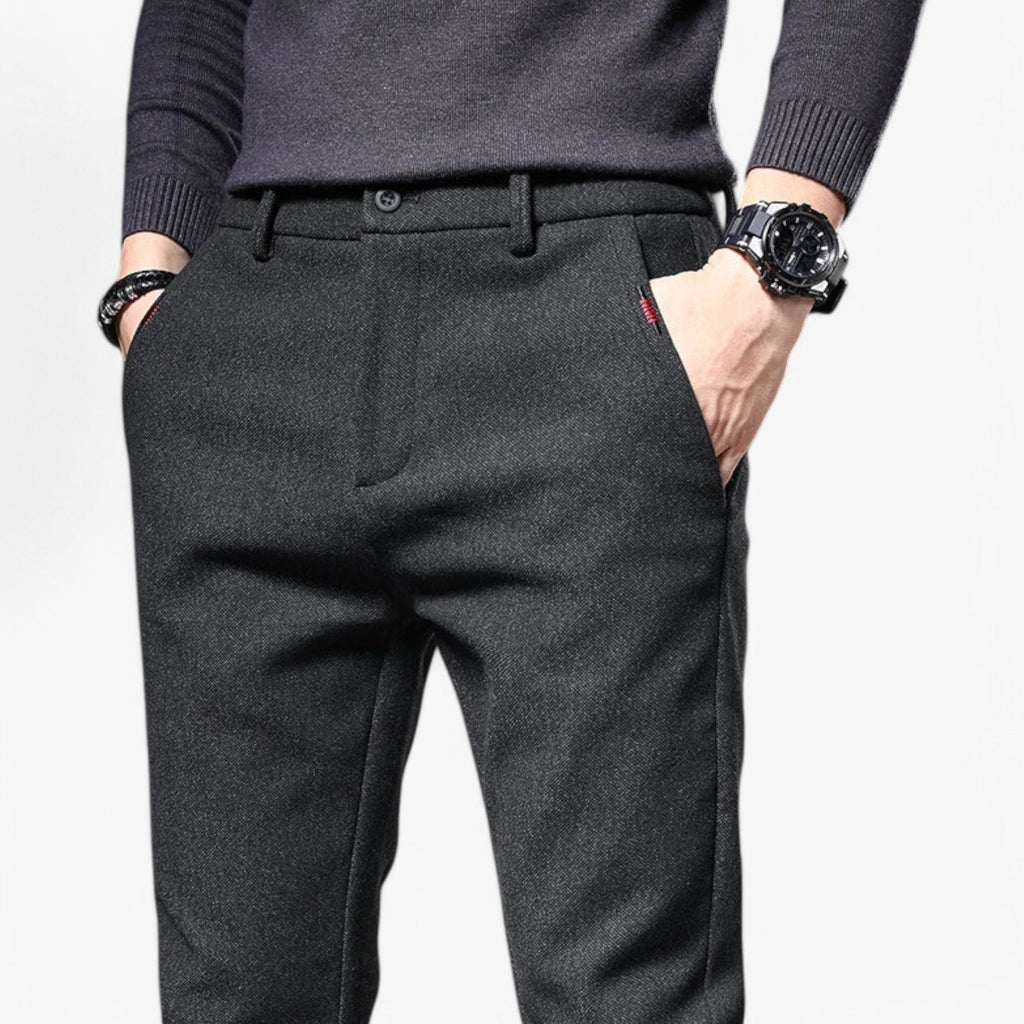 Men's Casual Cotton Linen Trousers