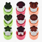 Star and Heart Food Cutter Set