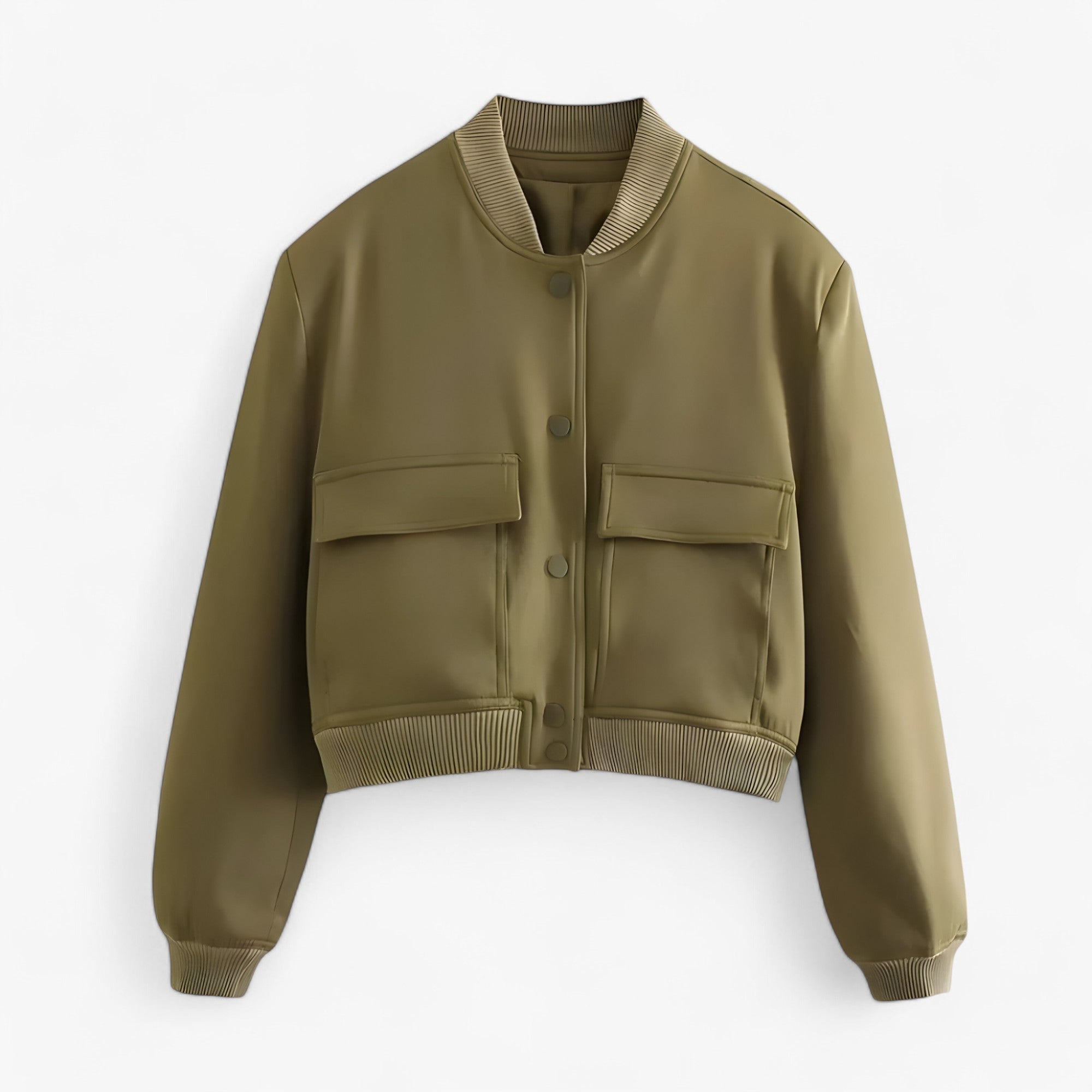 Cropped Women’s Bomber Jacket