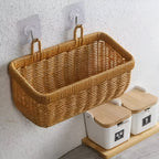 Handwoven Wall Hanging Storage Basket