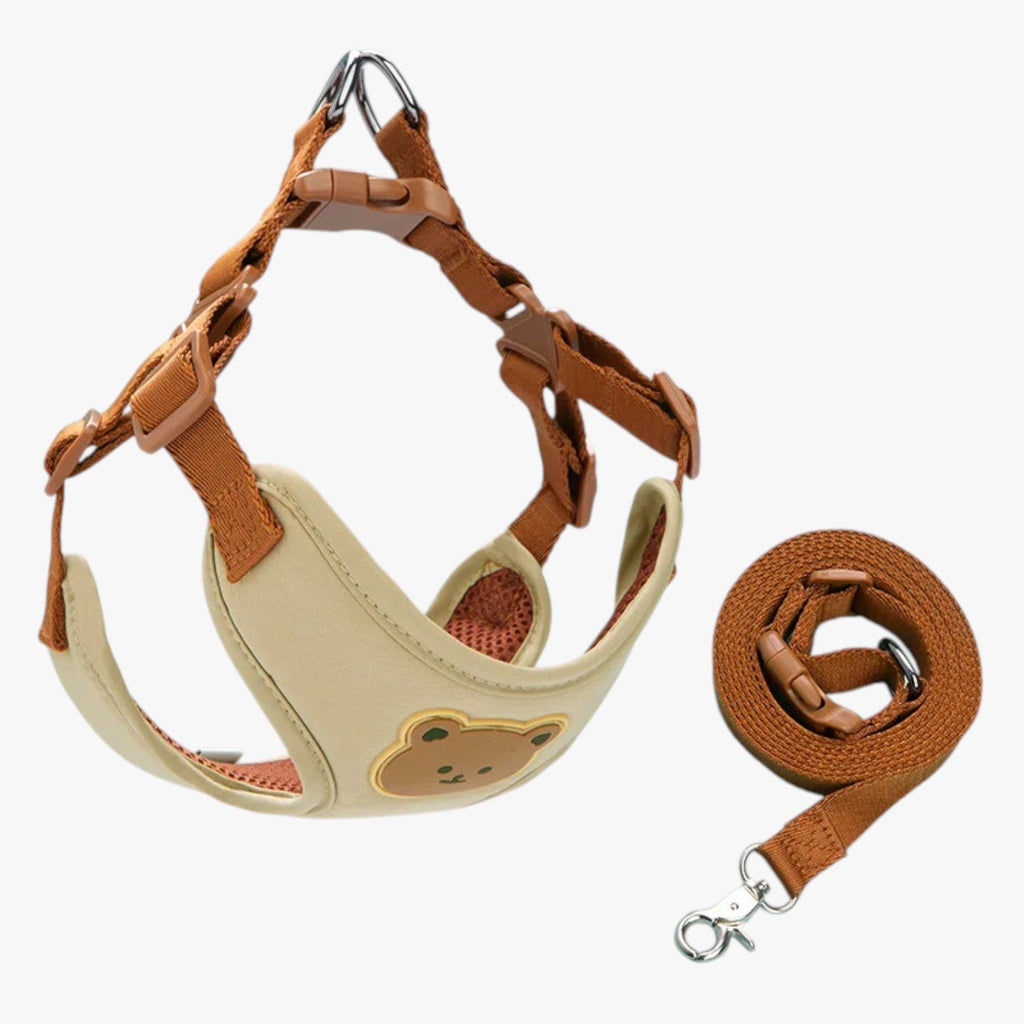 Breathable Pet Harness with Leash