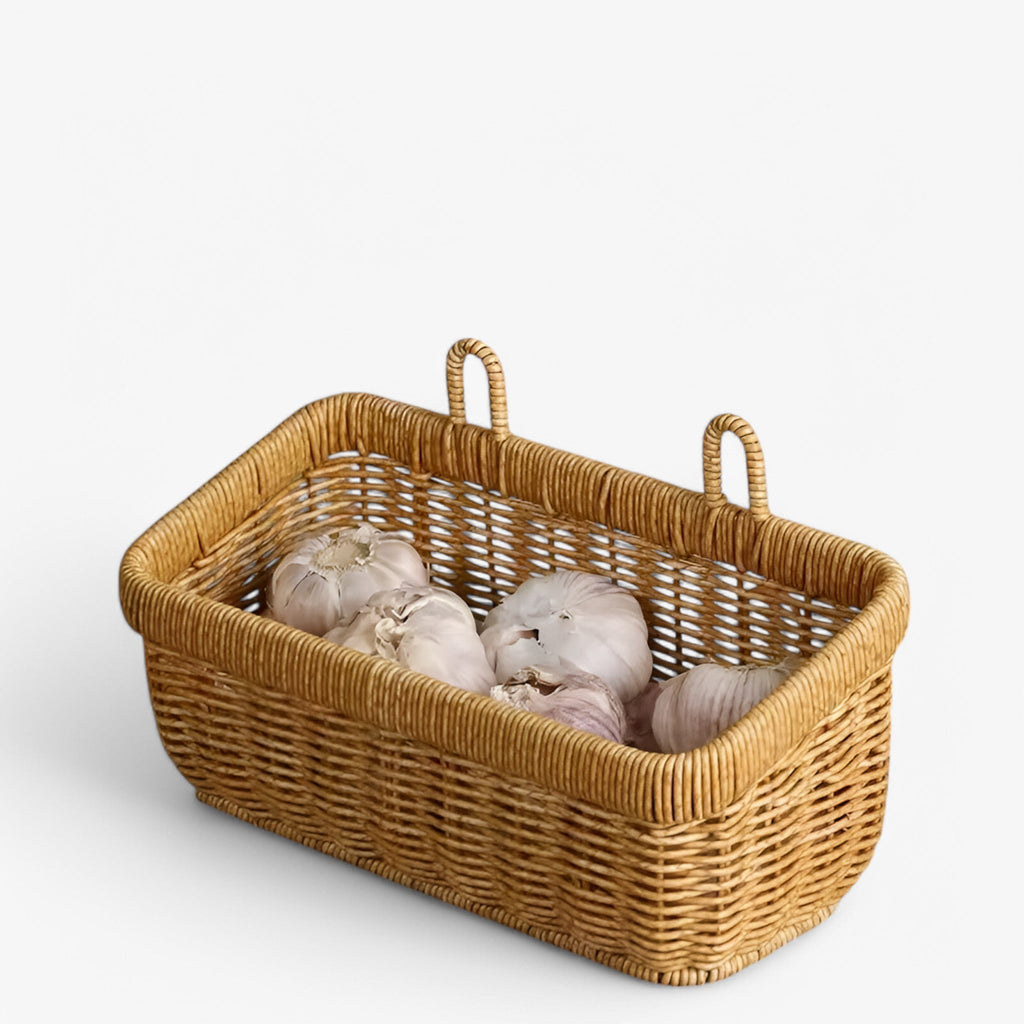 Handwoven Wall Hanging Storage Basket
