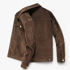 Corduroy Jacket with Vintage Style