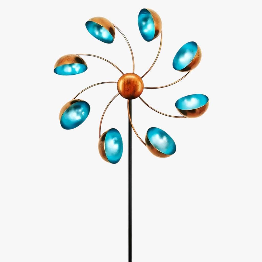 Colorful Metal Wind Spinner for Garden