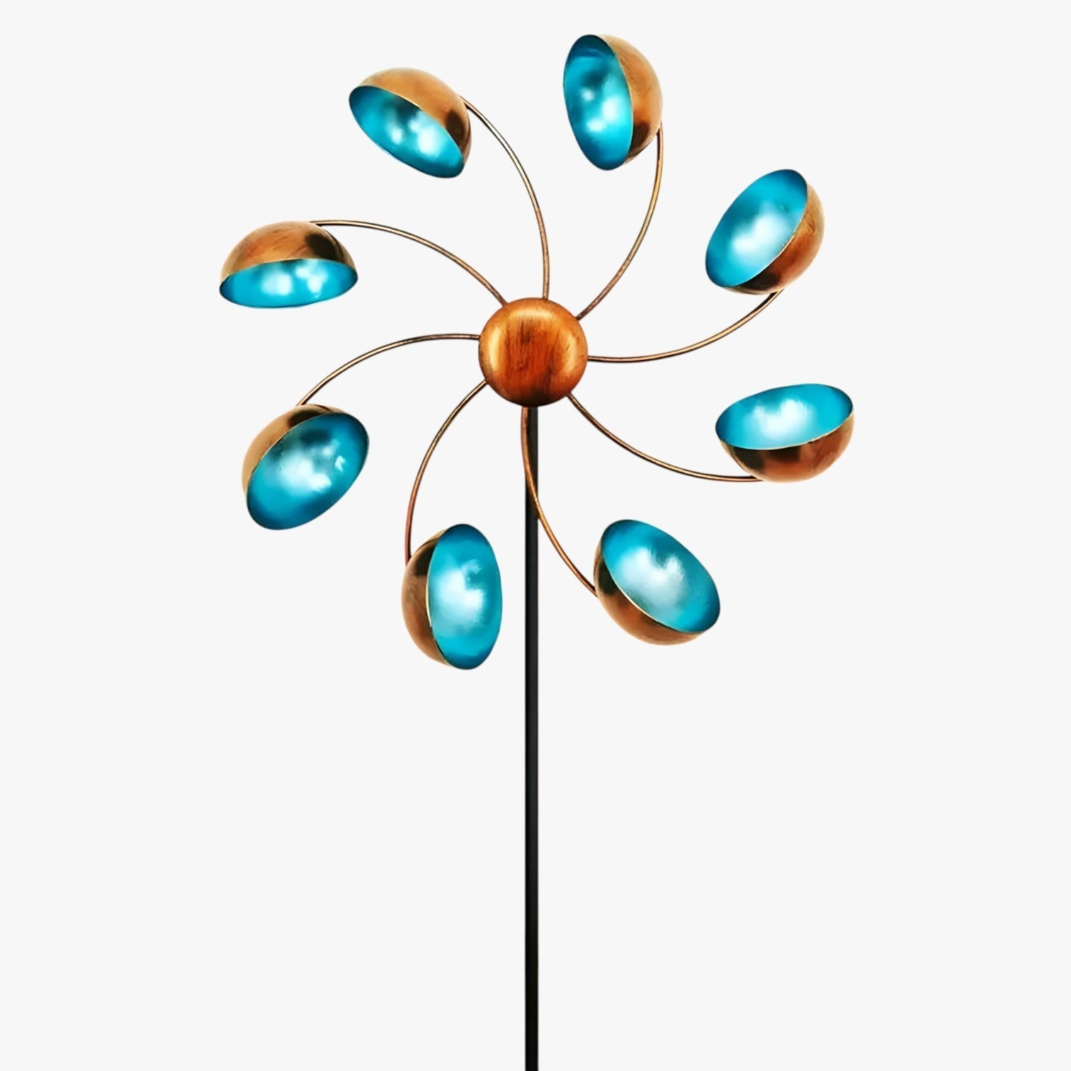 Colorful Metal Wind Spinner for Garden
