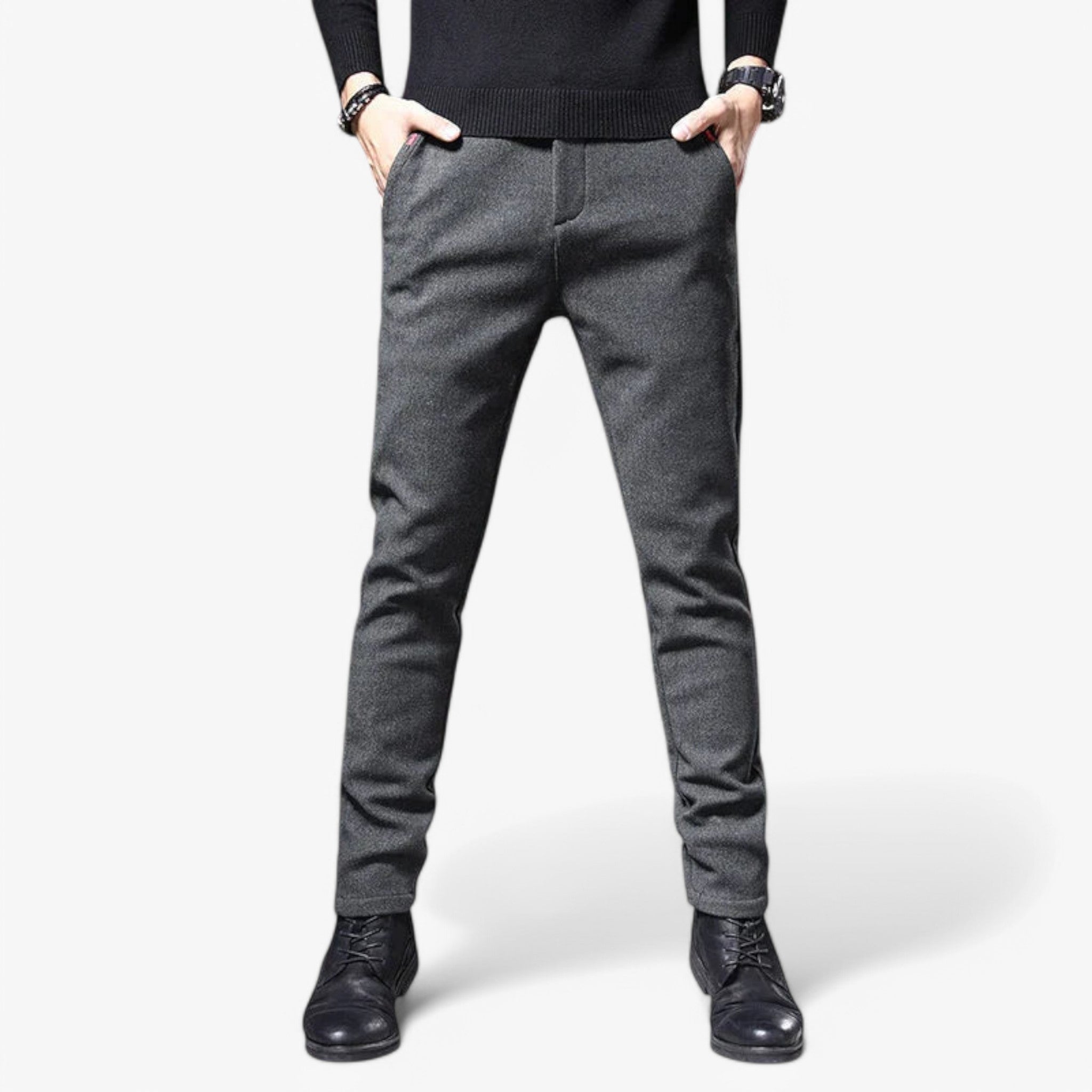 Men's Casual Cotton Linen Trousers