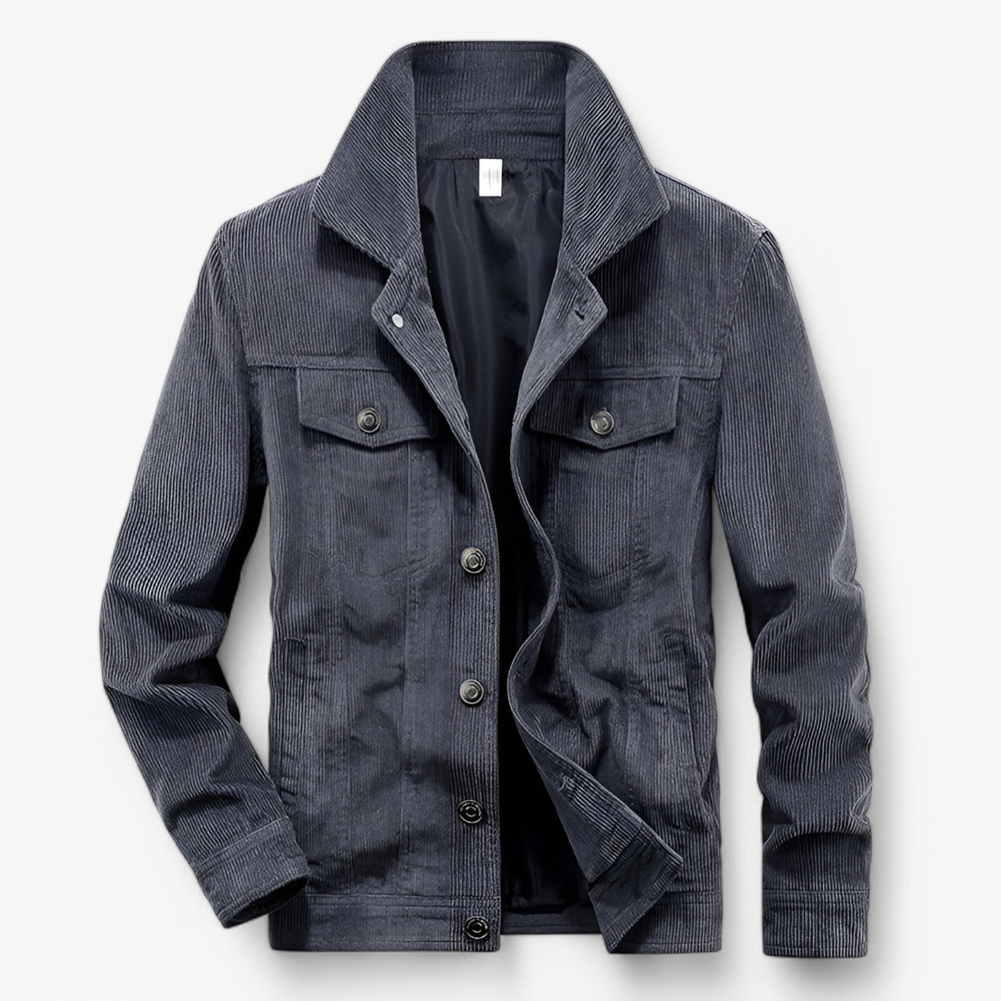 Corduroy Jacket with Vintage Style