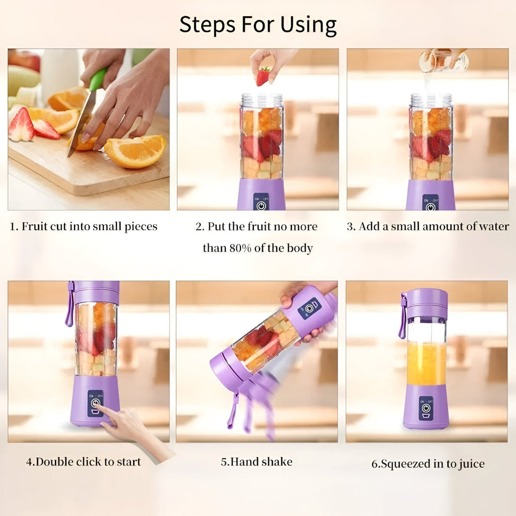 Portable USB Juice Blender