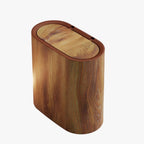 Slim Trash Bin with Marble Finish
