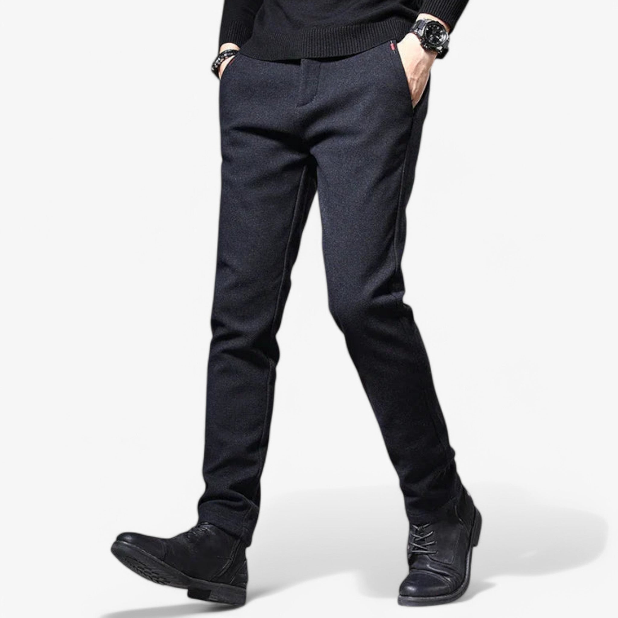 Men's Casual Cotton Linen Trousers