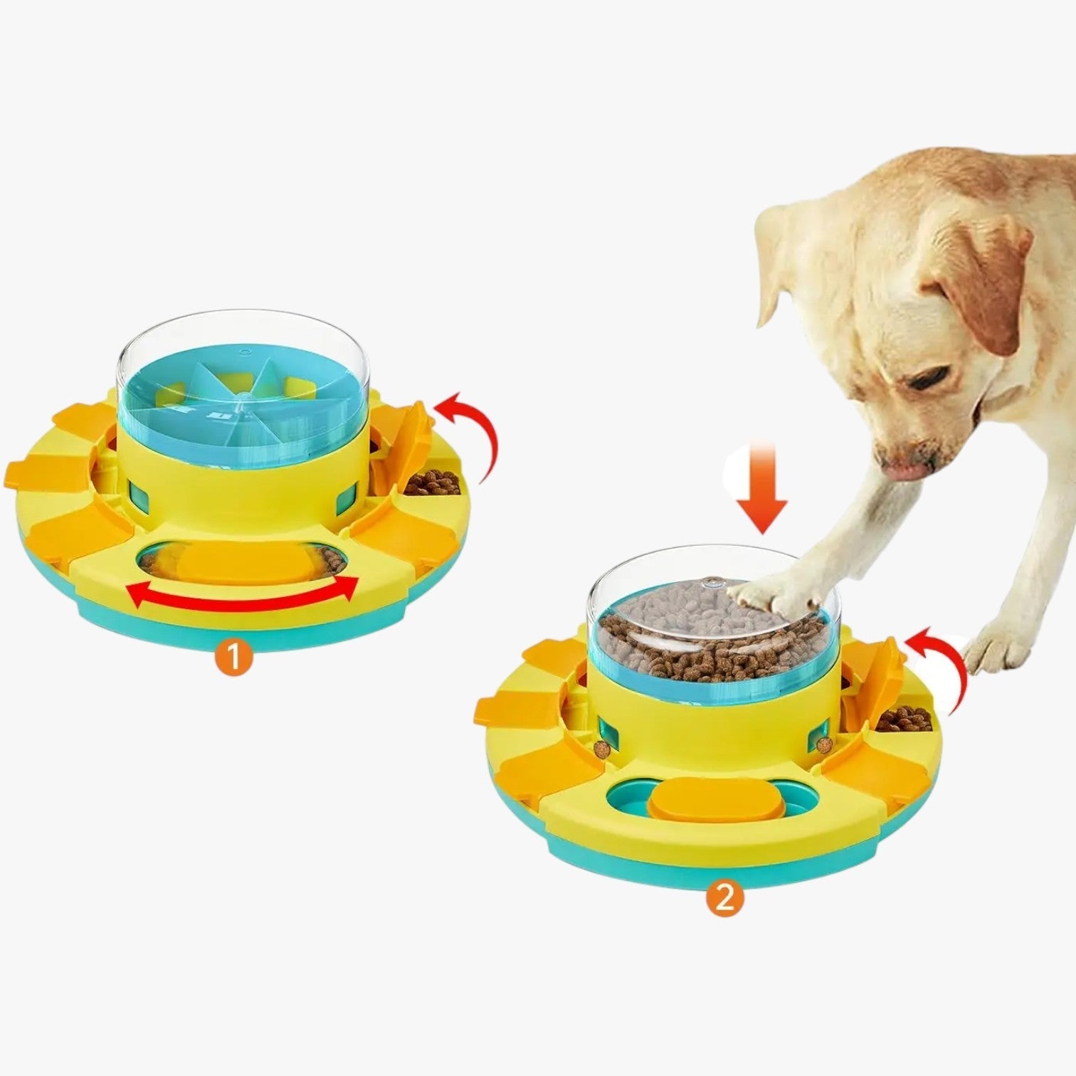 Interactive Dog Puzzle Dispenser