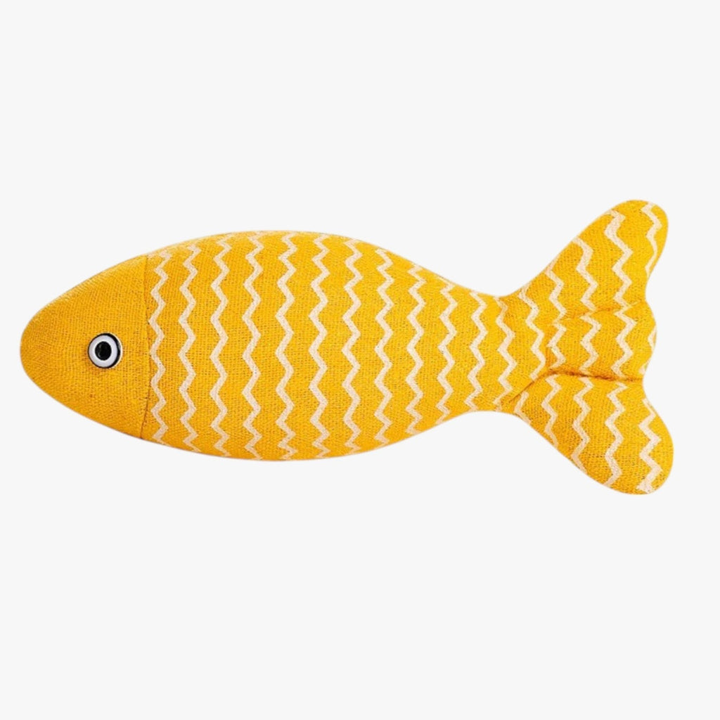 Catnip Hemp Fish Toy