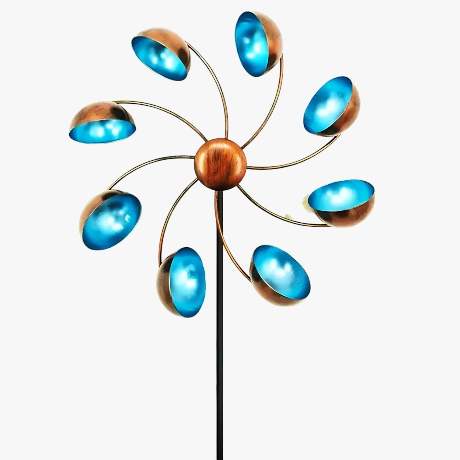 Colorful Metal Wind Spinner for Garden