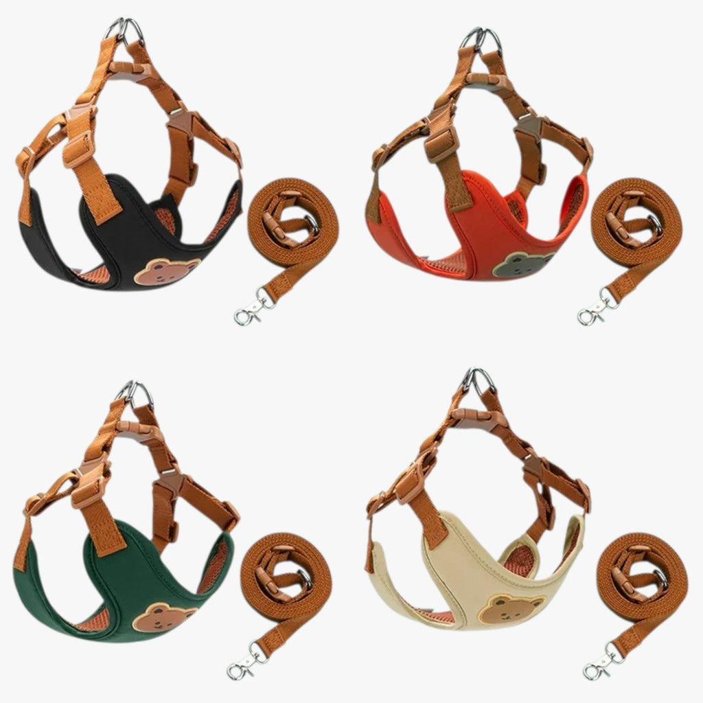 Breathable Pet Harness with Leash