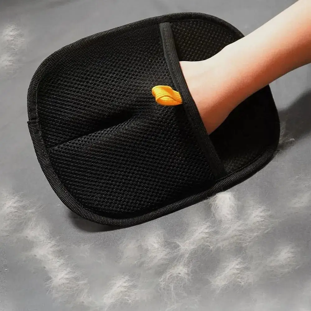 Electrostatic Pet Hair Cleaning Gloves