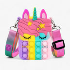 Unicorn Pop Fidget Bag for Kids