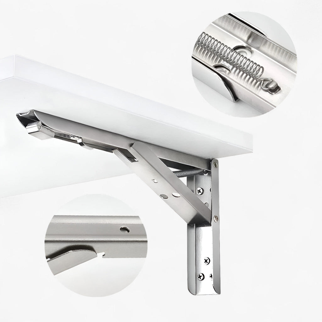 Foldable Wall Shelf Bracket