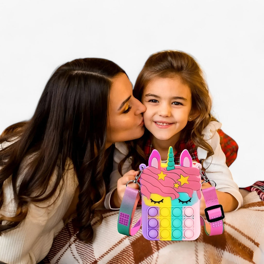 Unicorn Pop Fidget Bag for Kids