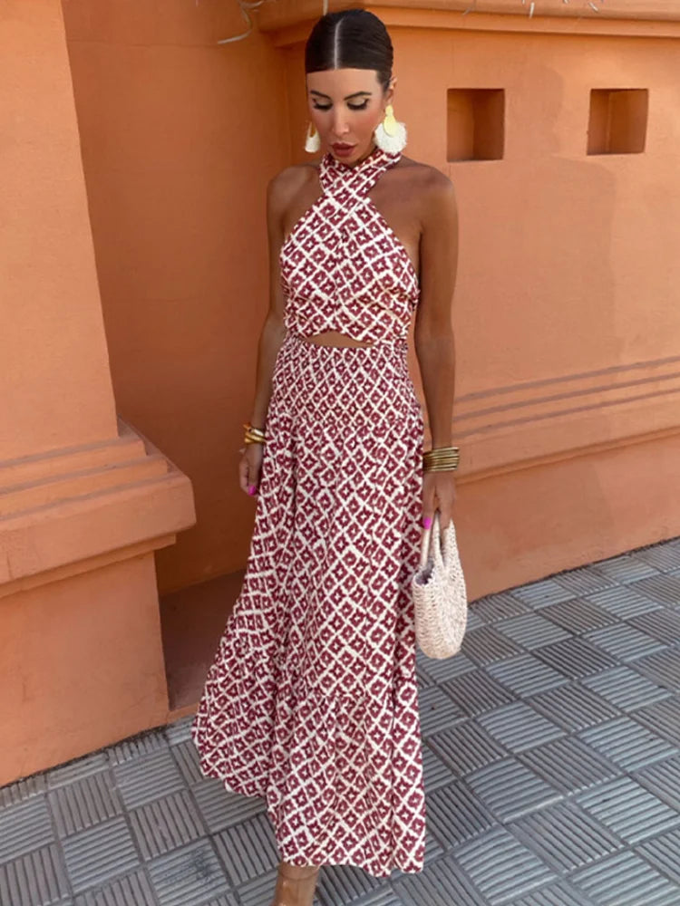 Off-Shoulder Midi Dress with Ruched Detail