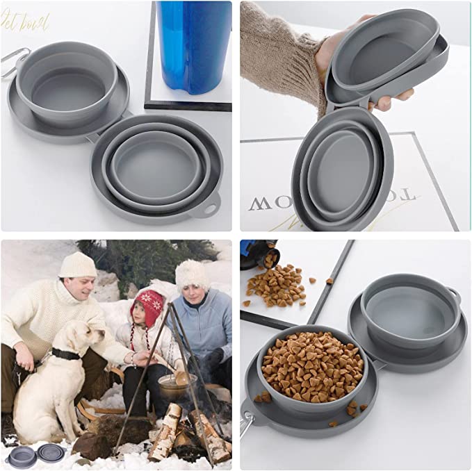 Portable Pet Bowl Set