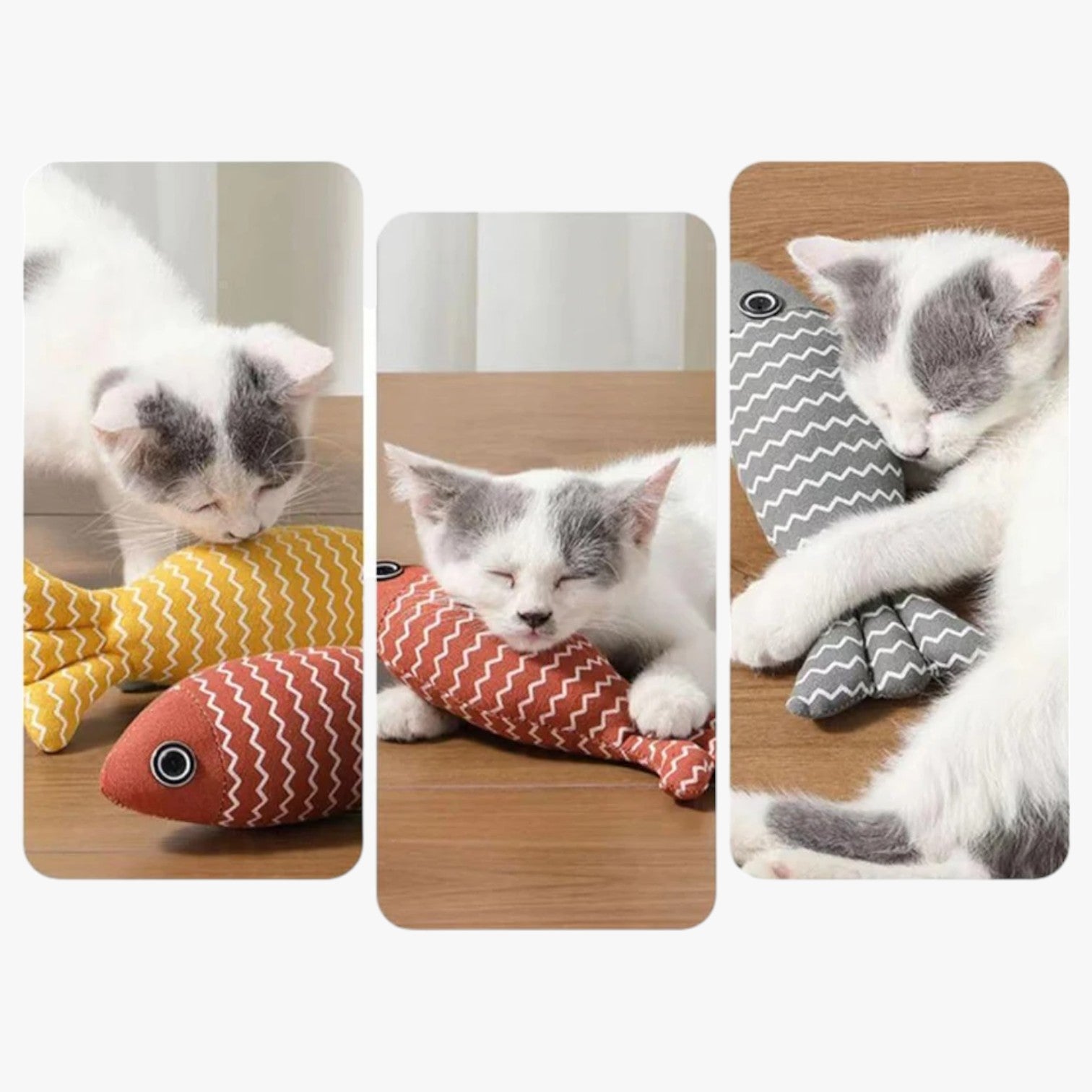 Catnip Hemp Fish Toy