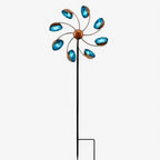 Colorful Metal Wind Spinner for Garden