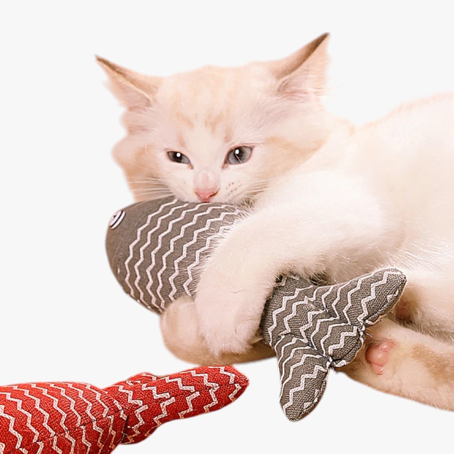 Catnip Hemp Fish Toy