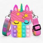 Unicorn Pop Fidget Bag for Kids