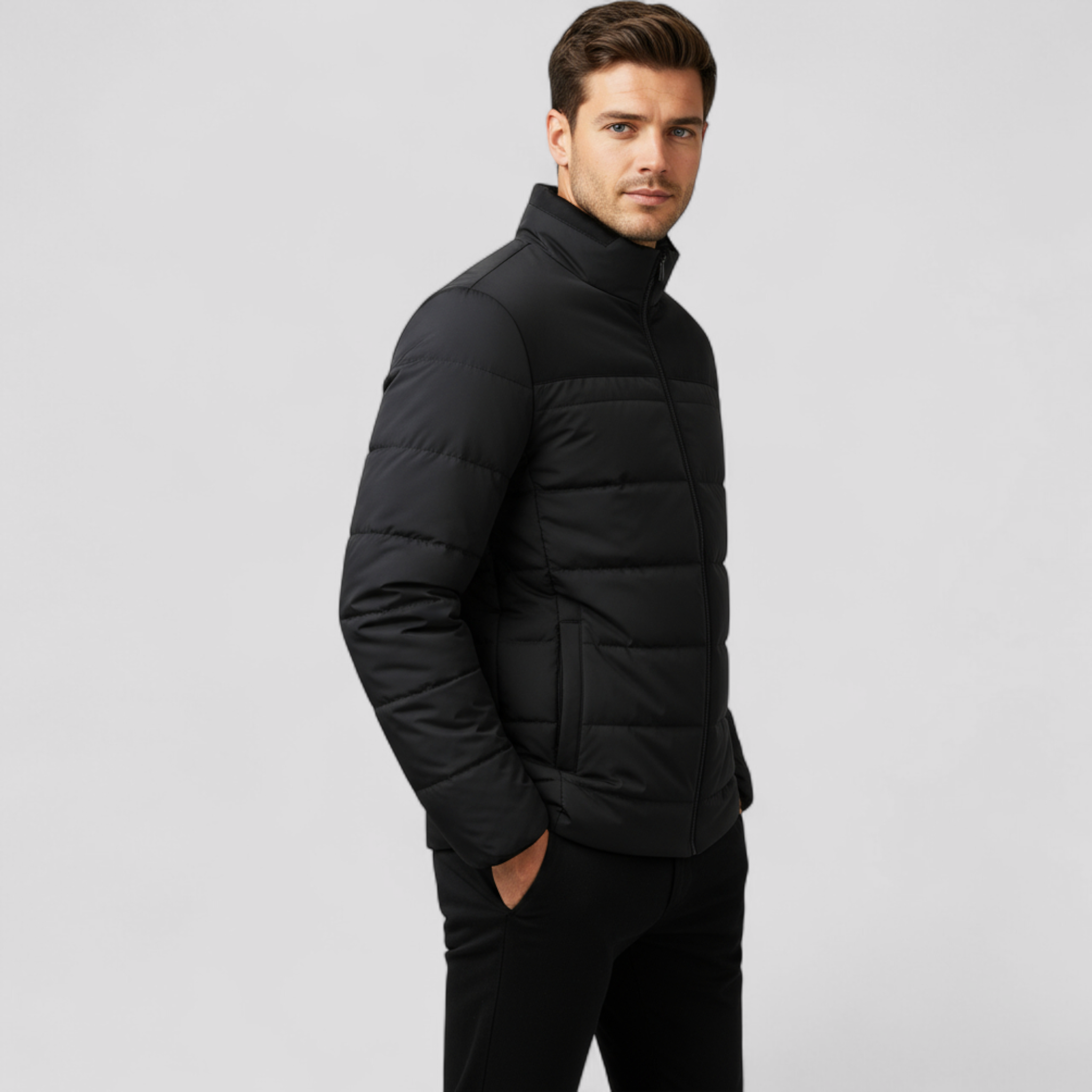 Winter Parka with Plush Lining and Hood