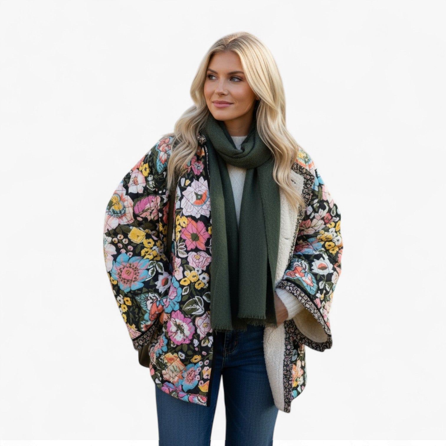 Women’s Floral Winter Jacket