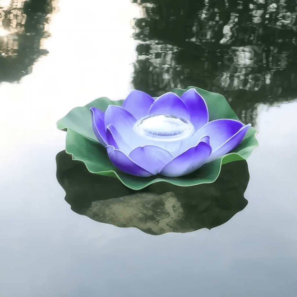 Solar Garden Fountain with LED Light
