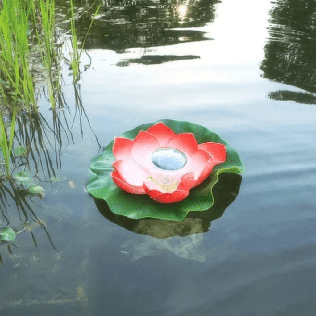 Solar Garden Fountain with LED Light