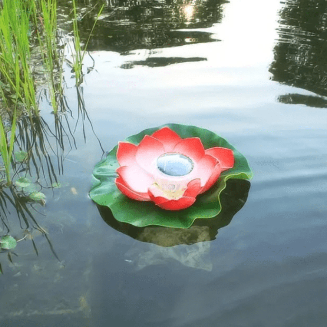 Solar Garden Fountain with LED Light