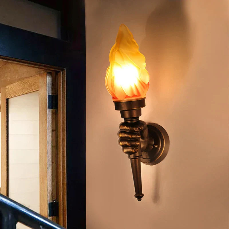 TorchGlow LED Wall Lamp