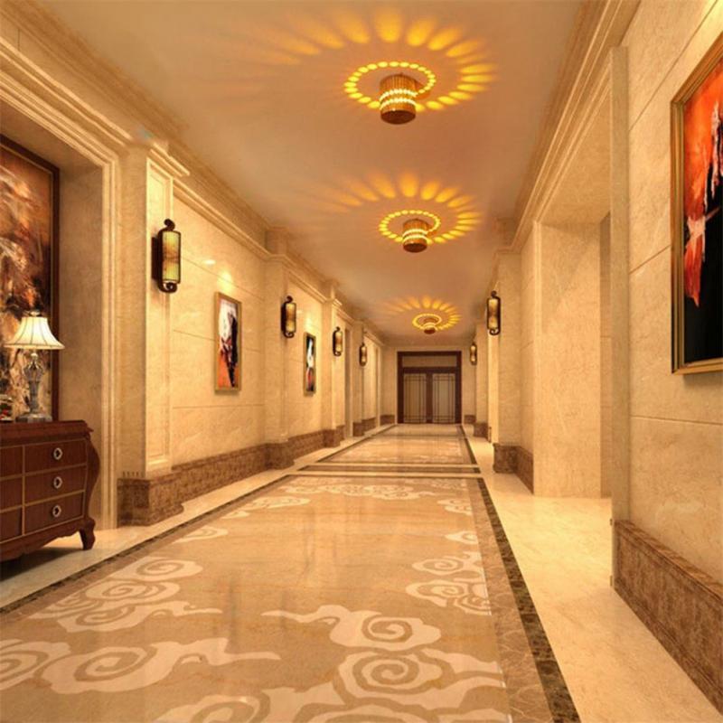 TwistLume Modern LED Ceiling Lamp