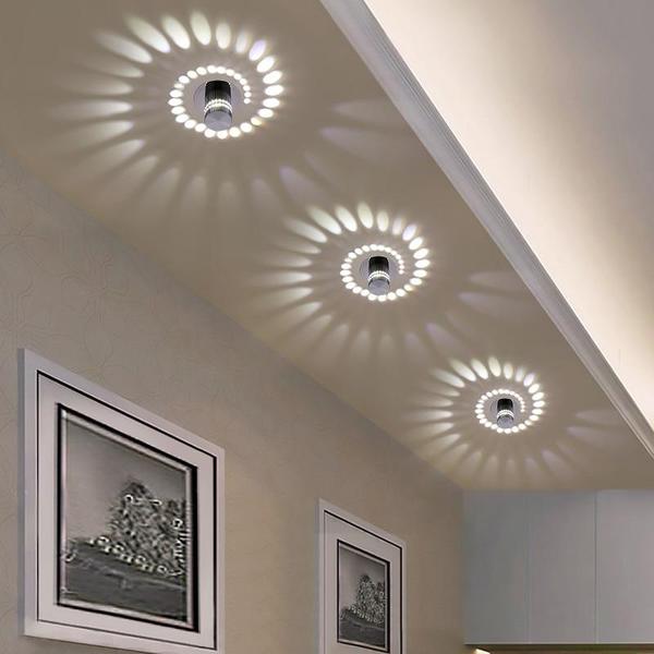 TwistLume Modern LED Ceiling Lamp