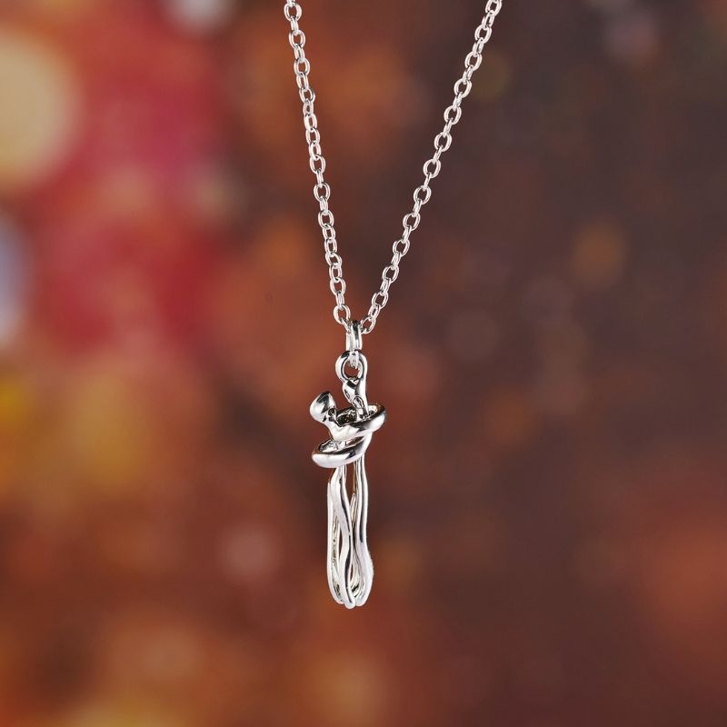 Couple Necklace with Love Symbol