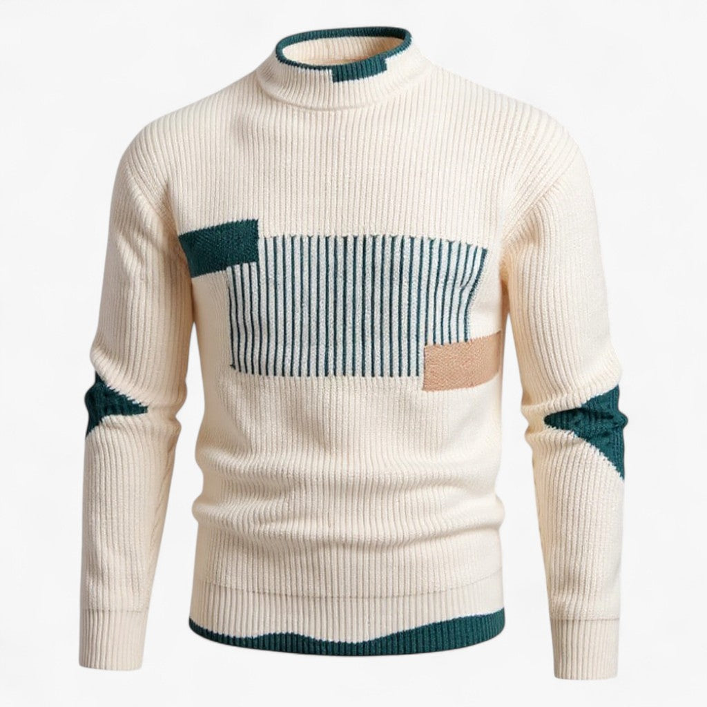 Modern Geometric Sweatshirt Lightweight