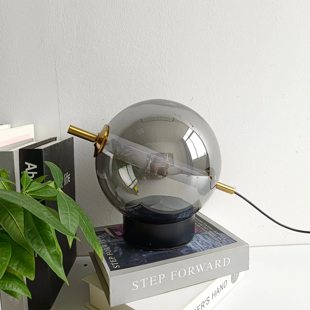 ZenSphere Minimalist Glass Table Lamp