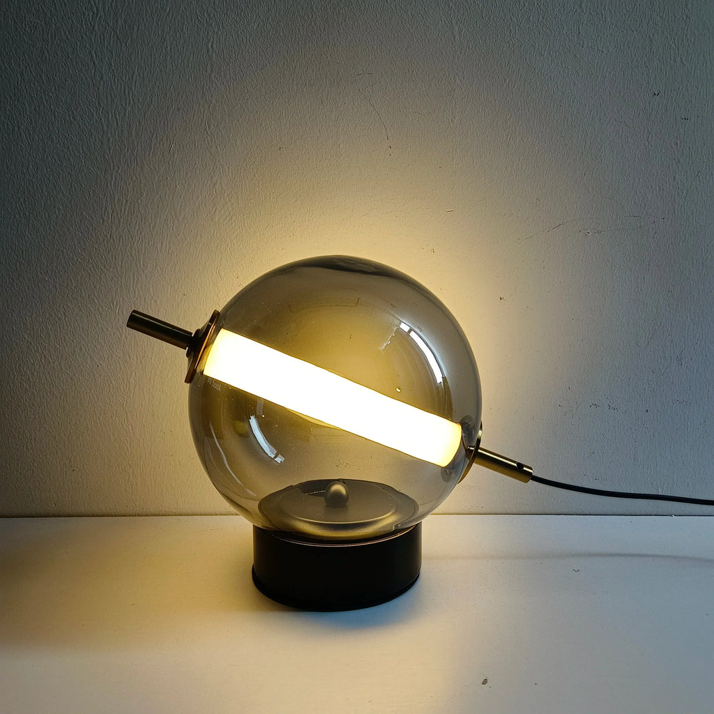 ZenSphere Minimalist Glass Table Lamp