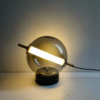 ZenSphere Minimalist Glass Table Lamp