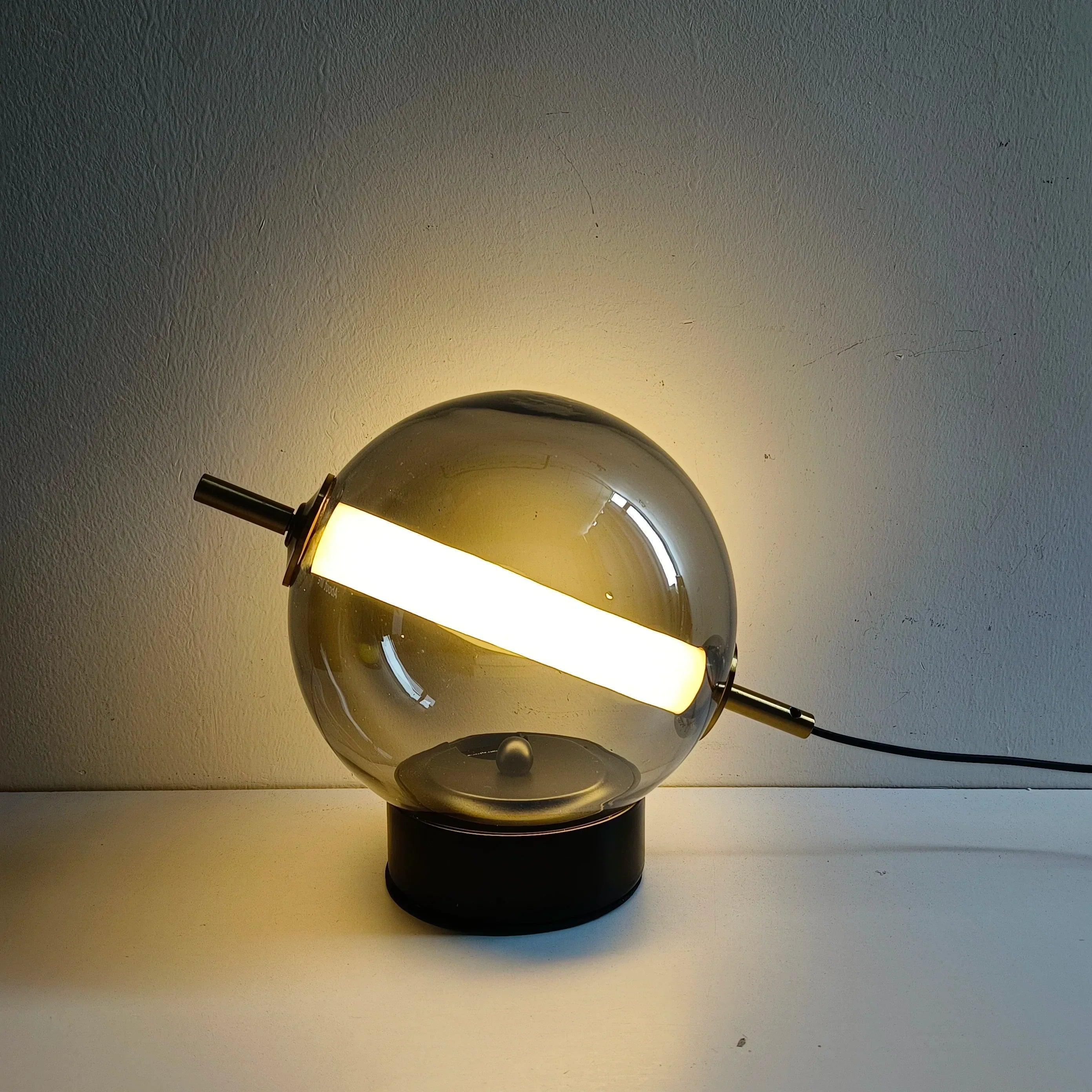 ZenSphere Minimalist Glass Table Lamp
