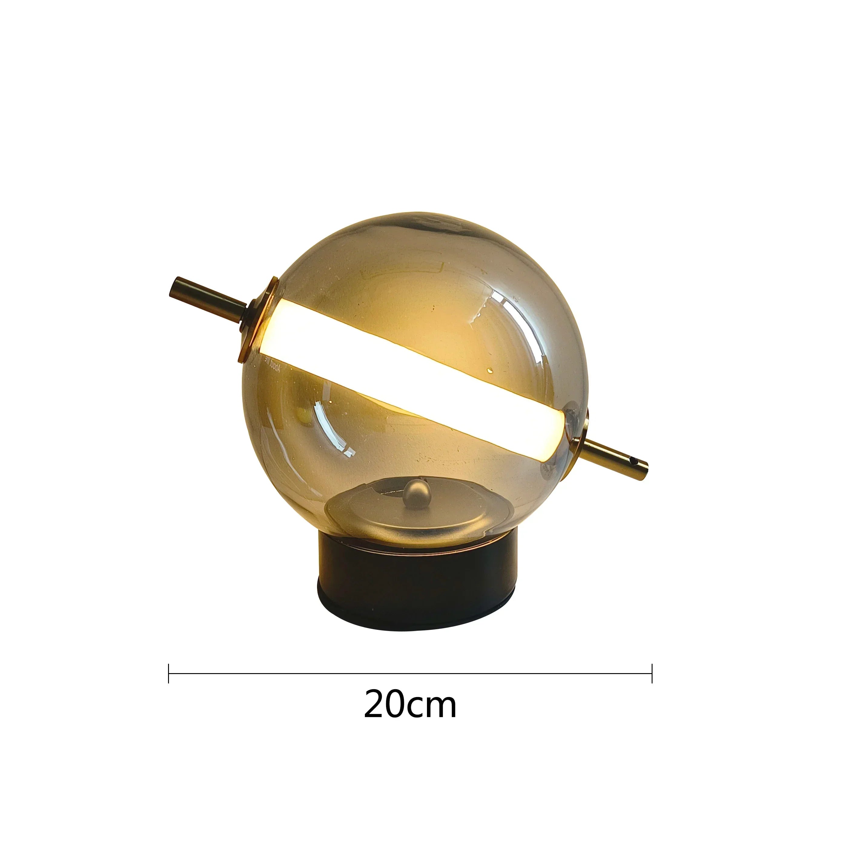 ZenSphere Minimalist Glass Table Lamp