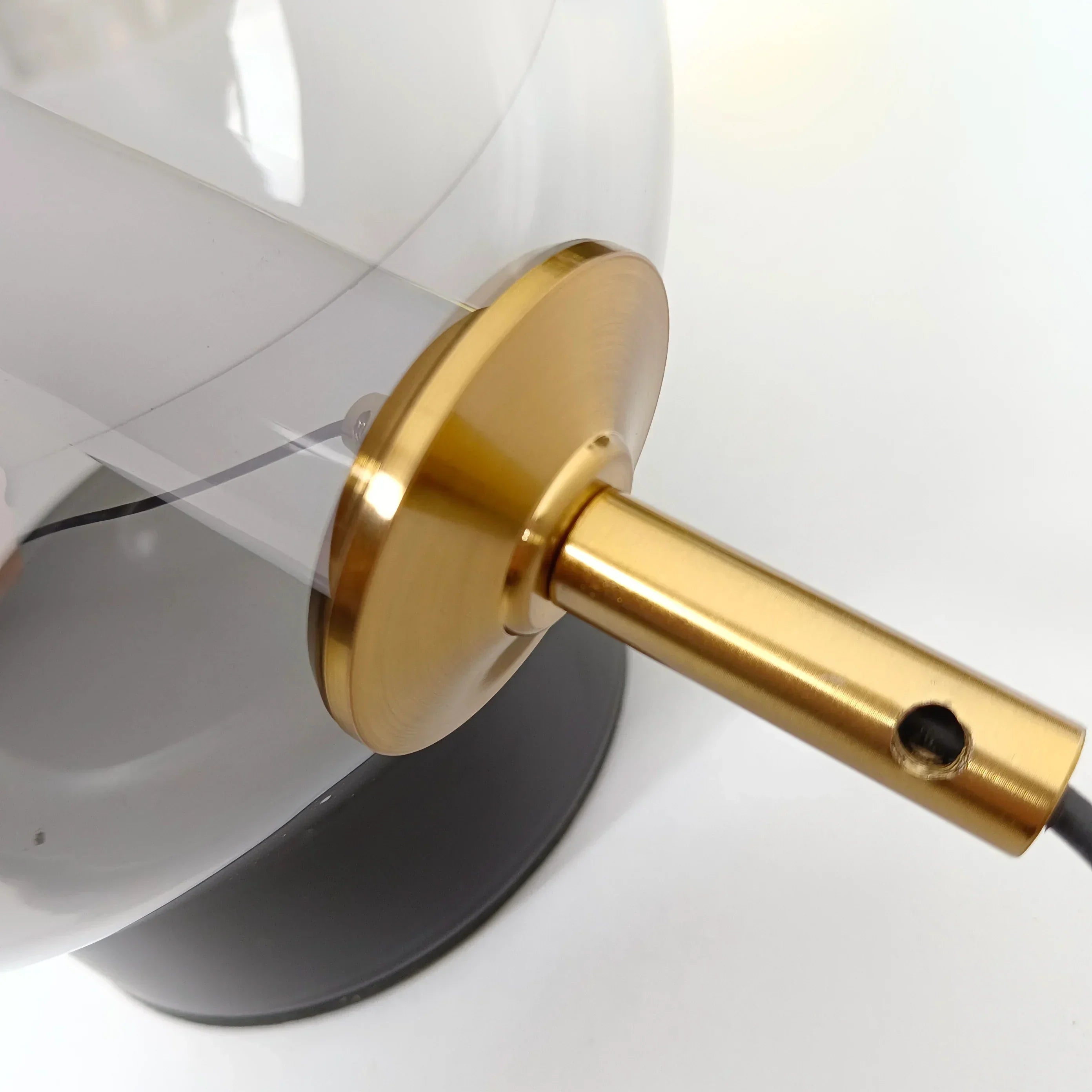ZenSphere Minimalist Glass Table Lamp