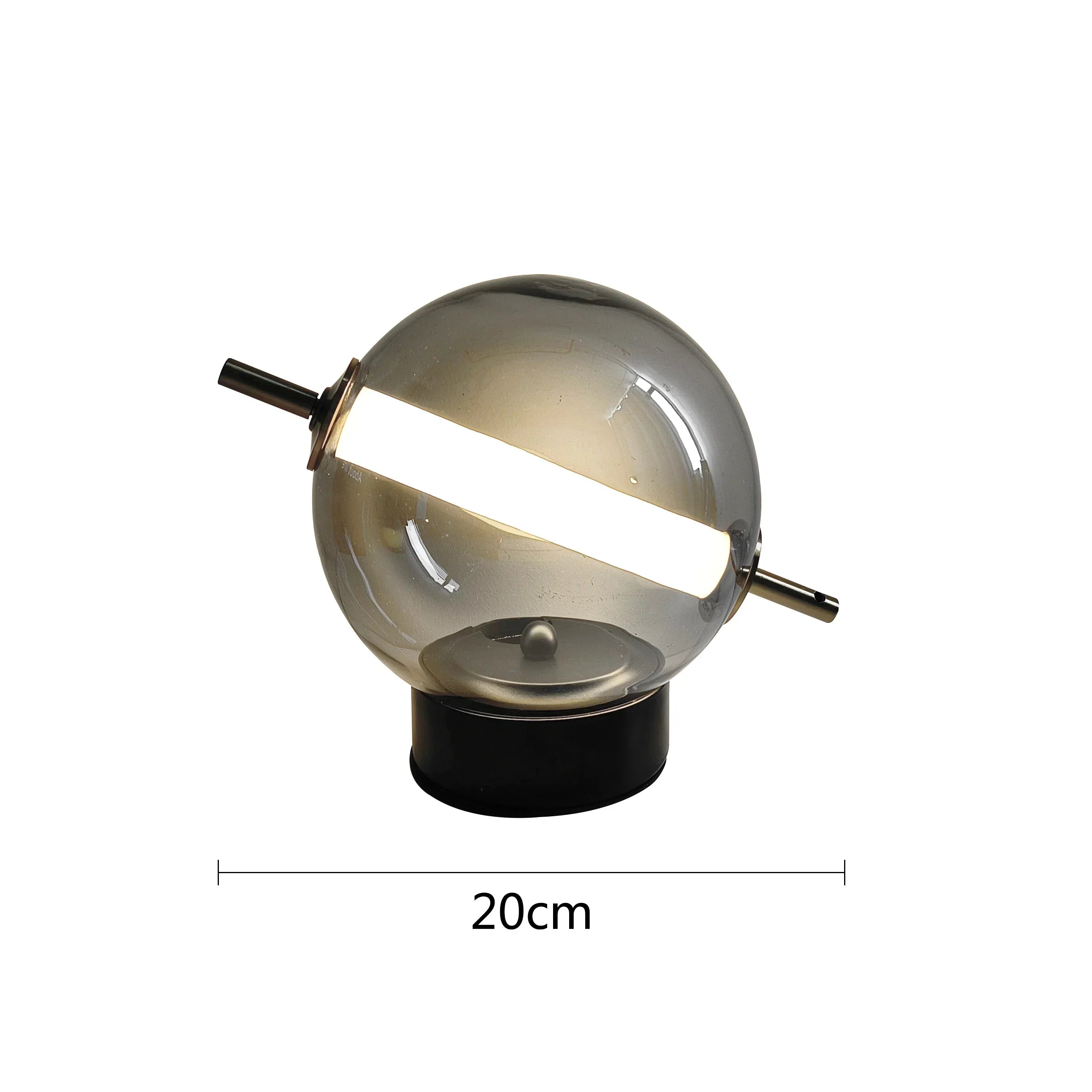 ZenSphere Minimalist Glass Table Lamp