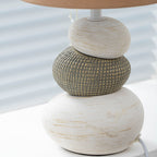 ZenStone Table Lamp with Stone Design