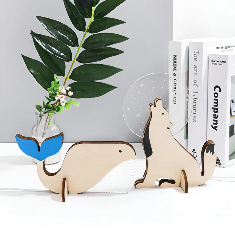 Animal Shaped LED Night Light for Kids