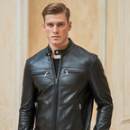 Slim Fit Motorcycle Jacket