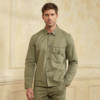 Men’s Bomber Jacket Wind-Resistant Design